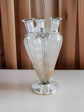 Vintage Decanter Bottle Garnier Triple France 1950s 10.5 inches Tall